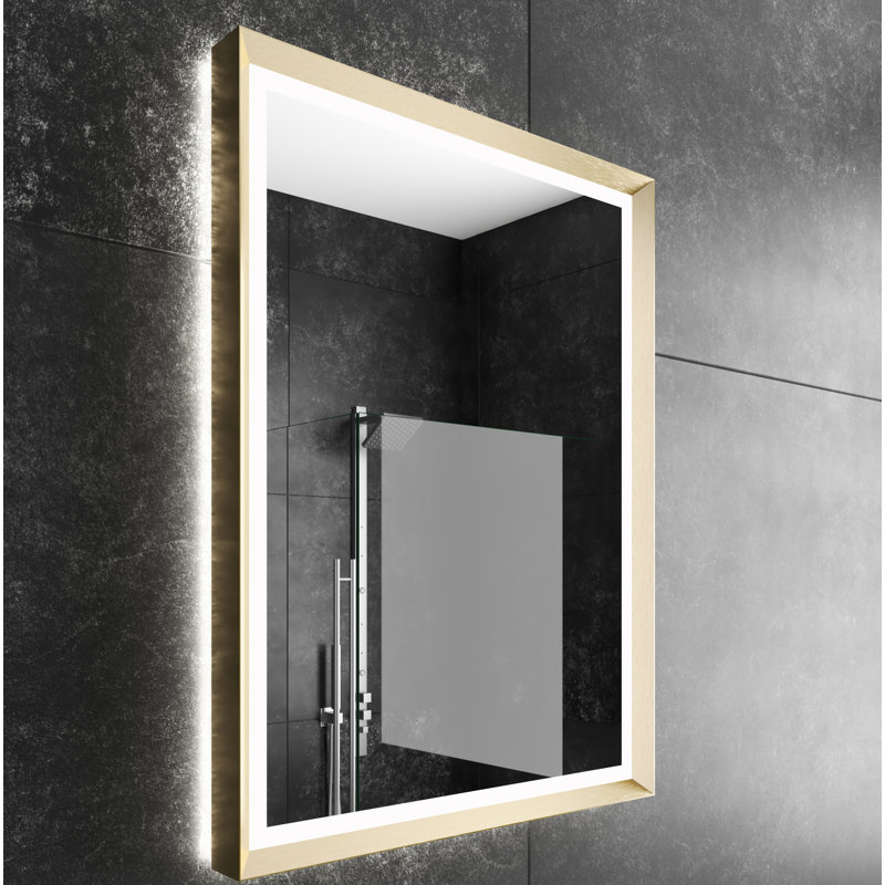 Paris Mirror Dimmable Opera Lighted Mirror & Reviews Wayfair